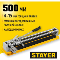 Плиткорез на подшипниках усиленная платформа, 500 мм STAYER Professional 3318-50