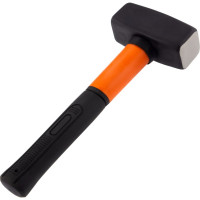 Кувалда SPARTA 1000 г, фибергласовая обрезиненная рукоятка 10913