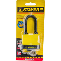 Навесной всепогодный замок 60 мм STAYER MASTER 37141-50