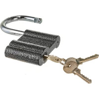 Навесной замок 80 мм STAYER MASTER 37145-80