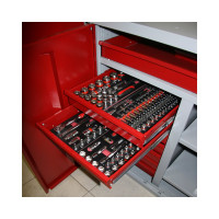 Набор инструментов под 1/2 в ложементе 15 предметов (верх) СОРОКИН Universal 1.115