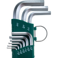 Набор торцевых шестигранных ключей с шаром 1/16"-3/8" 9 шт. Jonnesway X-TRA LONG H06SA209S