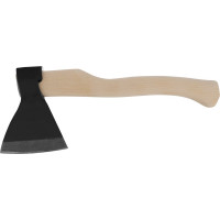 Кованый топор в сборе Без бренда 1200г, деревянное топорище, 400 мм, АО 21661