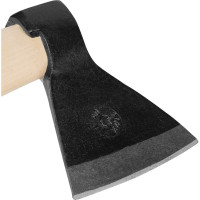 Кованый топор в сборе Без бренда 1200г, деревянное топорище, 400 мм, АО 21661