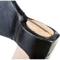 Кованый топор в сборе Без бренда 1200г, деревянное топорище, 400 мм, АО 21661