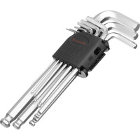 Набор имбусовых удлиненных ключей 1,5-10 мм MATRIX 11233