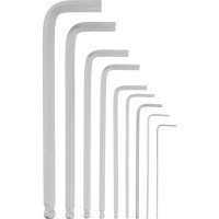 Набор имбусовых удлиненных ключей 1,5-10 мм MATRIX 11233