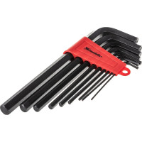 Набор шестигранных удлиненных ключей 2.0-12 мм 9 шт MATRIX 11227