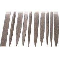 Набор алмазных надфилей 10 шт. MATRIX 15832