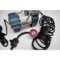 Автомобильный портативный компрессор Качок с витым шлангом-удлинителем К90 N