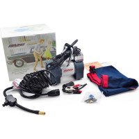 Автомобильный портативный компрессор Качок с витым шлангом-удлинителем К90 N