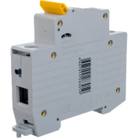 Автоматический 1-полюсный выключатель, 3А, С ВА47-29 4.5кА IEK MVA20-1-003-C