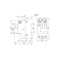 Автоматический выключатель защиты двигателя IEK ПРК 32-4 In4A Ir2.5-4A Ue 660В DMS11-004