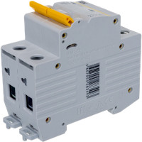 Автоматический 2-полюсный выключатель, 10А, С ВА47-29 4.5кА IEK MVA20-2-010-C