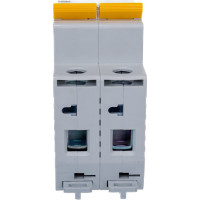 Автоматический 2-полюсный выключатель, 10А, С ВА47-29 4.5кА IEK MVA20-2-010-C