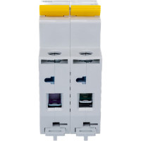 Автоматический 2-полюсный выключатель IEK ВА47-29 2А, С 4.5кА MVA20-2-002-C