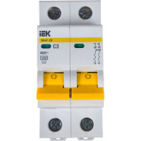 Автоматический выключатель IEK ВА47-29 2п, 3А, С, 4.5кА, MVA20-2-003-C