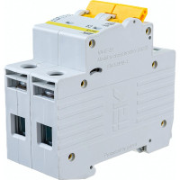 Автоматический модульный выключатель IEK 2п C 4А ВА 47-29 4.5кА ИЭК MVA20-2-004-C