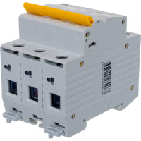 Автоматический 3-полюсный выключатель IEK ВА47-29 MVA20-3-025-C