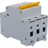 Автоматический 3-полюсный выключатель IEK ВА47-29 MVA20-3-025-C