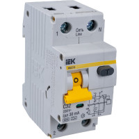 Дифавтомат АВДТ-32 1п+N, C, 32А, 30мА IEK MAD22-5-032-C-30