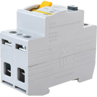 Выключатель дифференциального тока IEK 2п 16A 10mA тип AC ВД1-63 ИЭК MDV10-2-016-010