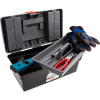 Ящик для инструмента (420х220х180 мм; 17") STELS пластик 90704