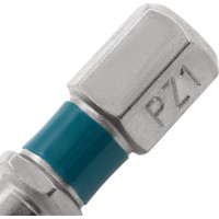 Набор бит (сталь S2; PZ 1х25 мм; 10 шт.) GROSS 11339