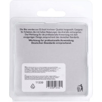 Набор бит (сталь S2; PZ 1х25 мм; 10 шт.) GROSS 11339