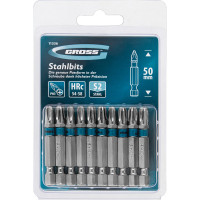 Набор бит (сталь S2; PH 3х50 мм; 10 шт.) GROSS 11336