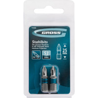 Набор бит (сталь S2; PH 1х25 мм; 2 шт.) GROSS 11349