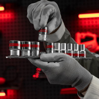 Набор торцевых головок (12-гранные; 1/2"; 10-24 мм; 10 шт.) MATRIX 13596