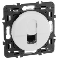 Лицевая панель Legrand Программа Celiane розетки RJ 45 Кат. № 0 673 44/45 белый 068251