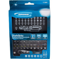 Набор бит и магнитный адаптер (33 предмета) GROSS 11365
