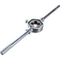 Набор метчиков и плашек М3 - М12, плашко-метчикодержатель (20 предметов в пласт. боксе) SPARTA 773105