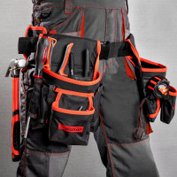 Сумка-пояс двойная (20 карманов; держатель для молотка) MATRIX 90240