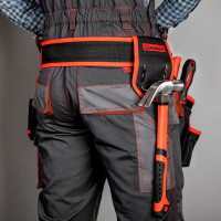 Сумка-пояс двойная (20 карманов; держатель для молотка) MATRIX 90240