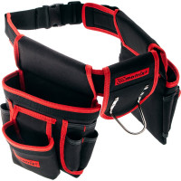 Сумка-пояс двойная (20 карманов; держатель для молотка) MATRIX 90240