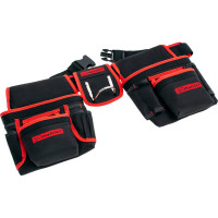 Сумка-пояс двойная (20 карманов; держатель для молотка) MATRIX 90240