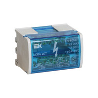 Нулевая шина в корпусе 2х7 IEK YND10-2-07-100