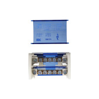 Нулевая шина в корпусе 2х7 IEK YND10-2-07-100