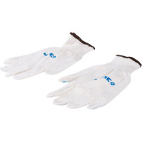 Трикотажные перчатки с защитой от скольжения ЗУБР ЭКСПЕРТ-ПРОТЕКТОР размер L-XL; 10 пар 11390-K10