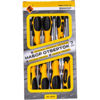 Набор отверток 7 шт. 1/20 Энкор 19539