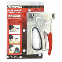 Четырехфункциональный мебельный степлер MATRIX MASTER 40901