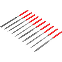 Набор алмазных надфилей 140х70х3, 10 шт MATRIX MASTER 15835