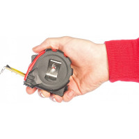 Рулетка 5 м х 25 мм Status magnet 3 fixations MATRIX 31005