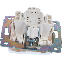 Выключатель Legrand одноклавишный Legrand Valena 10А 250В схема 1 безвинтовые зажимы белый 694260