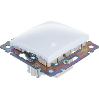 Выключатель Legrand одноклавишный Legrand Valena 10А 250В схема 1 безвинтовые зажимы белый 694260