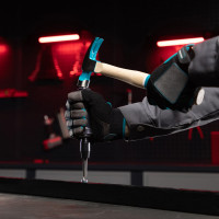 Ударно-поворотная отвертка MATRIX с набором бит 1/2", 6 шт. в пластиковом боксе 11575