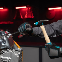 Ударно-поворотная отвертка MATRIX с набором бит 1/2", 6 шт. в пластиковом боксе 11575